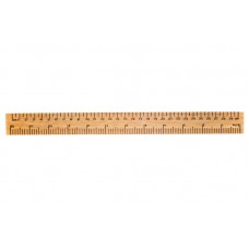 Wooden Ruler / 30cm 